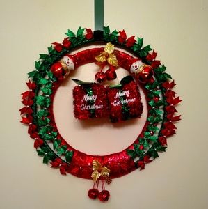 Christmas wreaths, i makes them